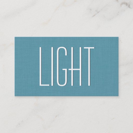 水の電気技師のシンプルなスタイルV39W 名刺 (正面)