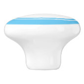 水の青いウミガメの海洋の創造物の陶磁器のノブ セラミックノブ (側面)