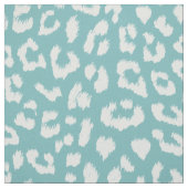 水の青いヒョウのプリントの大規模 ファブリック (見本)