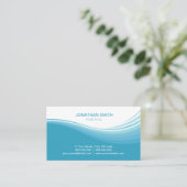 水の青は名刺を振ります 名刺 (スタンド正面)