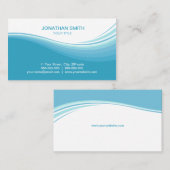 水の青は名刺を振ります 名刺 (正面/裏面)