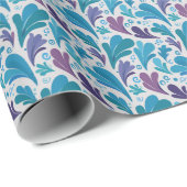 水の飛散 ラッピングペーパー (ロールコーナー)