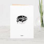 水の馬の群れを持つ1つ カード (裏面)