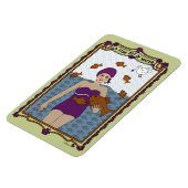 水の魚_A_4x6冷凍機マグネット マグネット (左側)