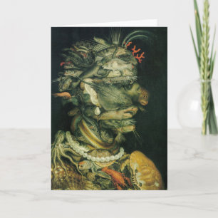 水のArcimboldo - 1566年 カード