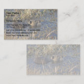 水のNutria 名刺 (正面/裏面)