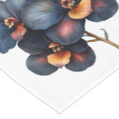 水はっきりした色ブラックランのテーブルランナー ショートテーブルランナー (コーナー)