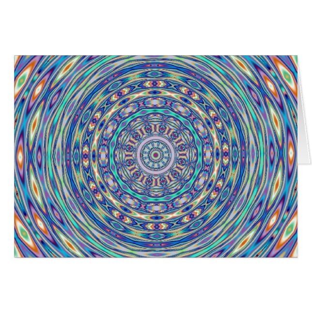 水はカードを波立てます (正面横)