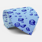 水はテーマのタイを落とします ネクタイ (ロール)