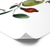 水はホープ・クリスマスのポスターのスリルを彩る ポスター (角)