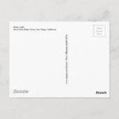 水はライフウォータータワー環境エコロジー ポストカード (裏面)