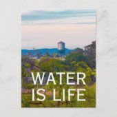 水はライフウォータータワー環境エコロジー ポストカード (正面)