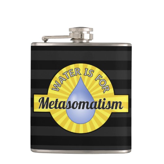 水は交代主義の為だ フラスク (正面)