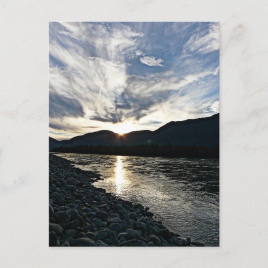 水は地球と風を燃やす。 ポストカード (正面)