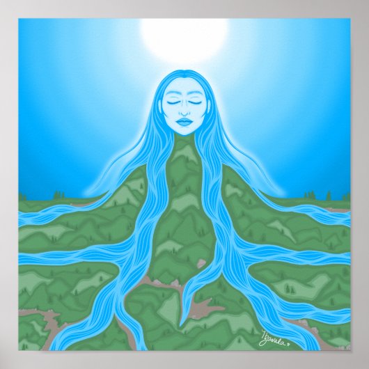 水は生命なり ポスター (正面)