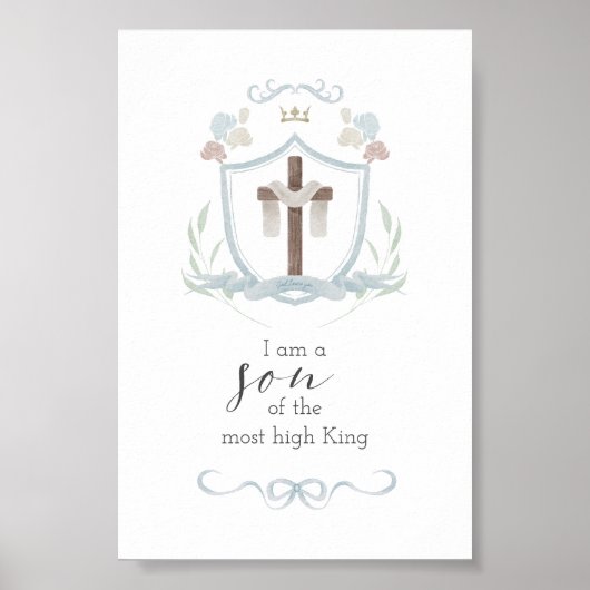 水は神の息子にクロスのポスターを塗る ポスター (正面)