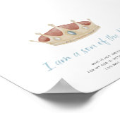 水は神の息子を冠のポスターで彩る ポスター (角)