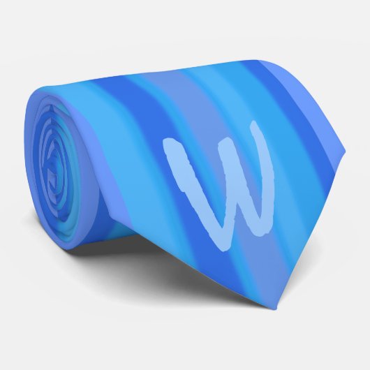 水は縞で飾ります ネクタイ (ロール)