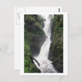 水は速く落ちます ポストカード (正面/裏面)