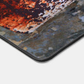 水は都市の崩壊の大きなアートワークを排水 デスクマット (コーナー)