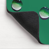 水は青水を滴らす マウスパッド (コーナー)