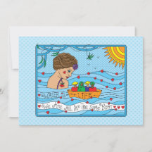 水はLife_Flatカード7" x 5"