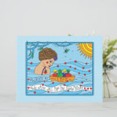 水はLife_Flat紙シート11インチx 8.5インチ (スタンド正面)