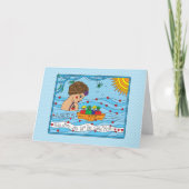 水はLife_Greetingカード カード (正面)