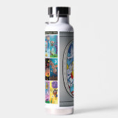 水びん – 愛する鳥 ウォーターボトル (右面)