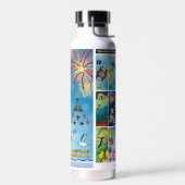 水びん – 海の上 ウォーターボトル (左面)