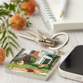 水まきの父 キーホルダー (正面右)