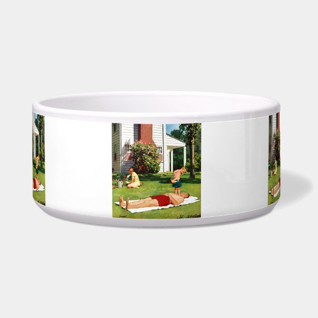 水まきの父 ボウル (正面)