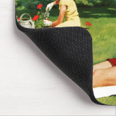 水まきの父 マウスパッド (コーナー)