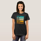 水もダメ ラマダーン 断食 ムスリム Tシャツ (正面フル)
