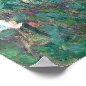 水やりができる女の子オーガストルノアールファインアート ポスター (角)