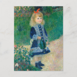 水やりができる女の子 ポストカード