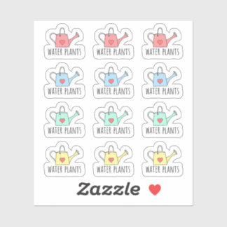 水やり植物リマインダー 水差しプランナー ガーデニング シール