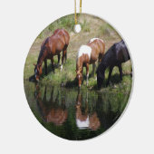 水やり穴 セラミックオーナメント (左)