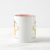 水やり缶の中のゴルデンドール マグカップ (中央)