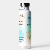 水やる気を起こさせる瓶おもしろい感動的 ウォーターボトル (右面)