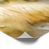 水やる気を起こさせる色ウォールアートポスター6 ポスター (角)