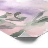 水やる気を起こさせる色ウォールアートポスター9 ポスター (角)