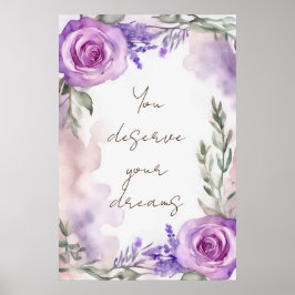 水やる気を起こさせる色ウォールアートポスター9 ポスター