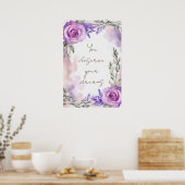 水やる気を起こさせる色ウォールアートポスター9 ポスター (キッチン)