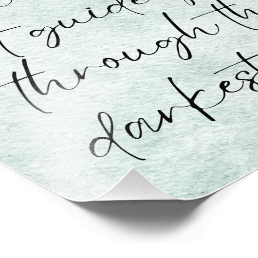 水やる気を起こさせる色感動的引用文 フォトプリント            (角)