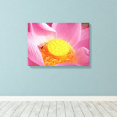 水ゆりキャンバス印刷 キャンバスプリント (インサイチュ (ウッドフロア))