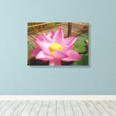 水ゆりキャンバス印刷 キャンバスプリント (インサイチュ (ウッドフロア))