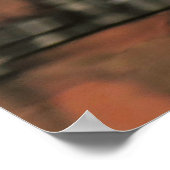 水ゆり反射フォトポスタープリント ポスター (角)