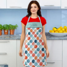 水よくはしゃぐ色水玉模様 – 明るく&モダン