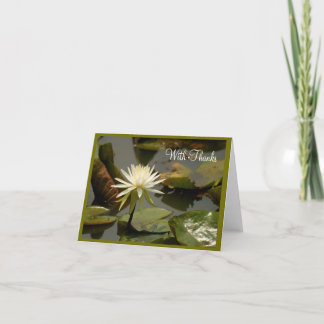 水よ感謝していりよ。 サンキューカード